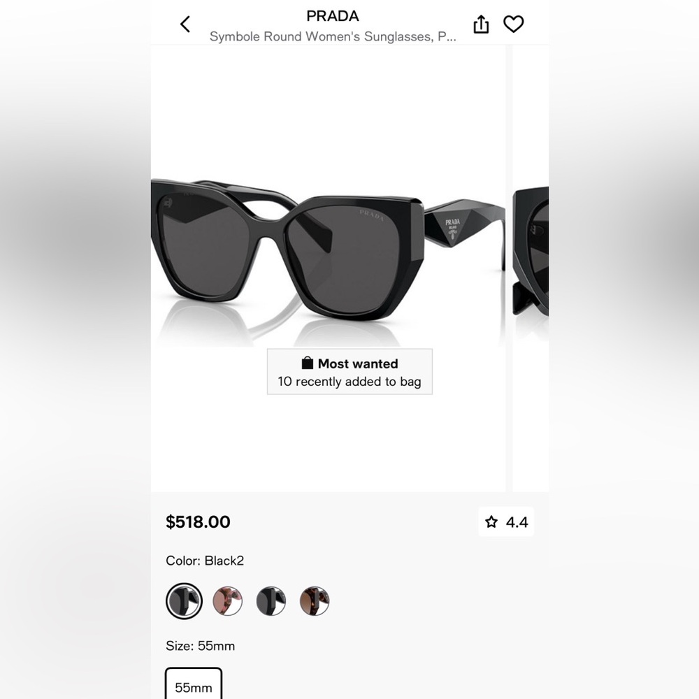 Prada Sunglasses 100% authentic - Picture 9 of 9